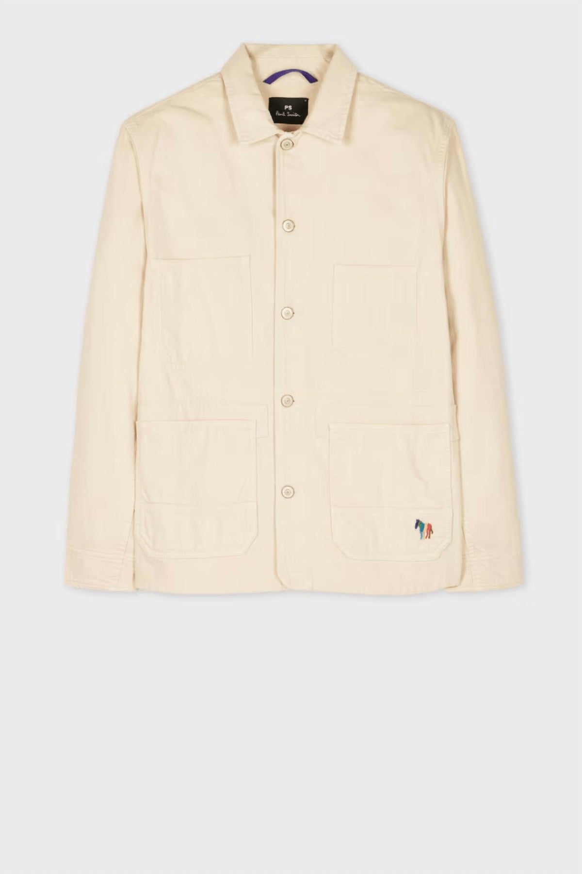 Paul Smith - Cotton-linen Broad Stripe Zebra Work Jacket