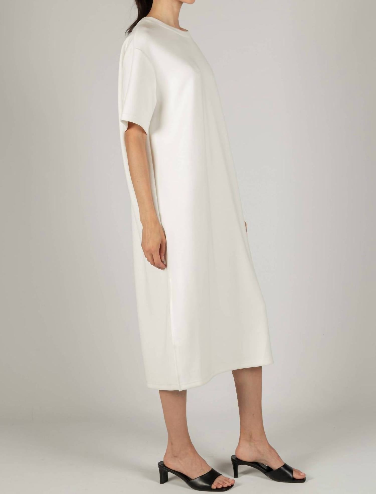 P.Cill - Cloud Modal Midi T-shirt Dress - clothing - dresses - midi