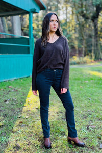 Peace Of Cloth - Knit Denim Ricki Jean - clothing - cotton - blend - grey
