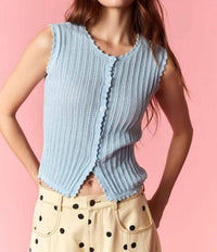 Peach Love - Audrey Knit Top