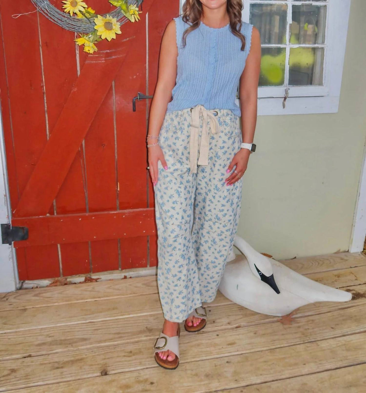 Peach Love - Kennedy Barrel Jeans