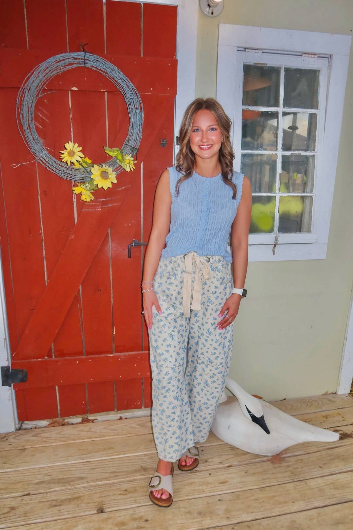 Peach Love - Kennedy Barrel Jeans