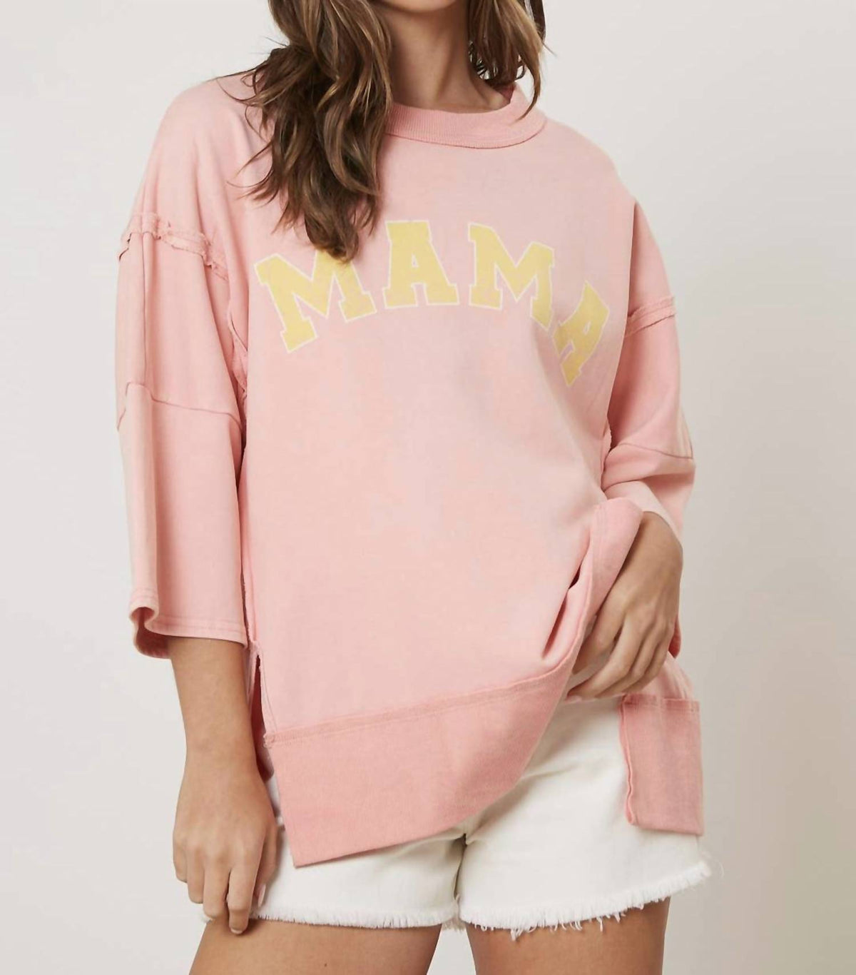 Peach Love - Mama Graphic Tee