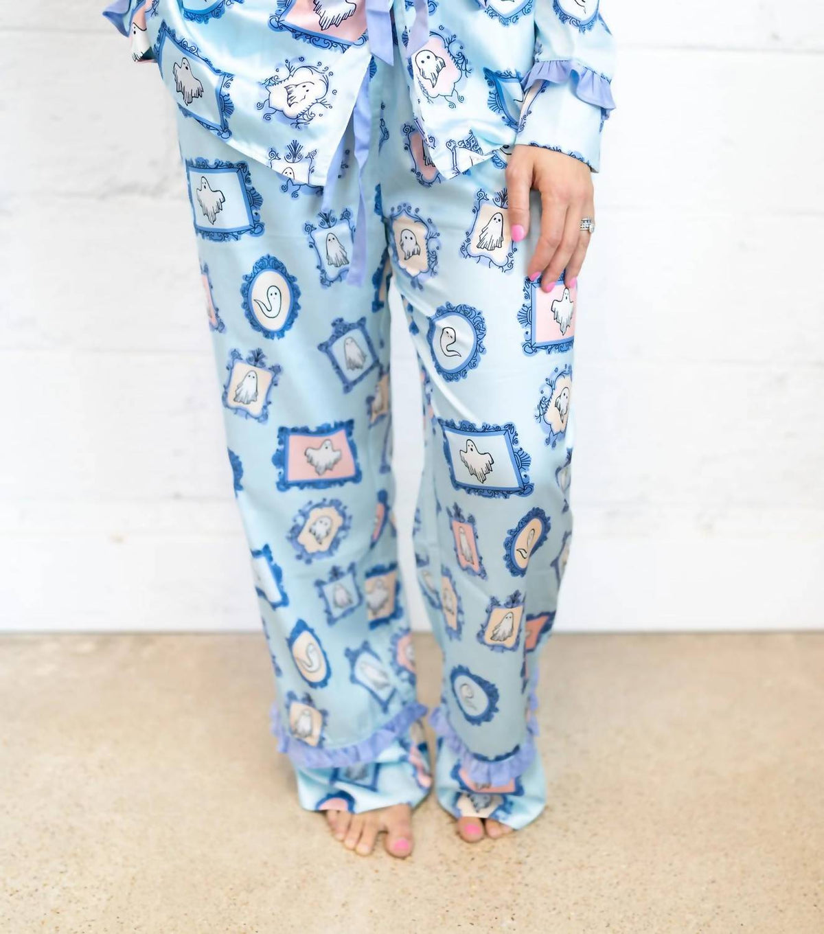 Peach Love - Spooky Ghost Pajama Pants