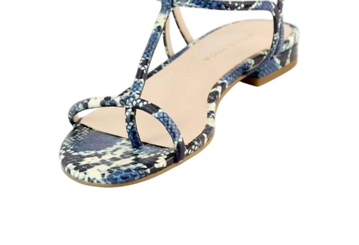 Pelle Moda - Women's Barber 2 Flat Sandal