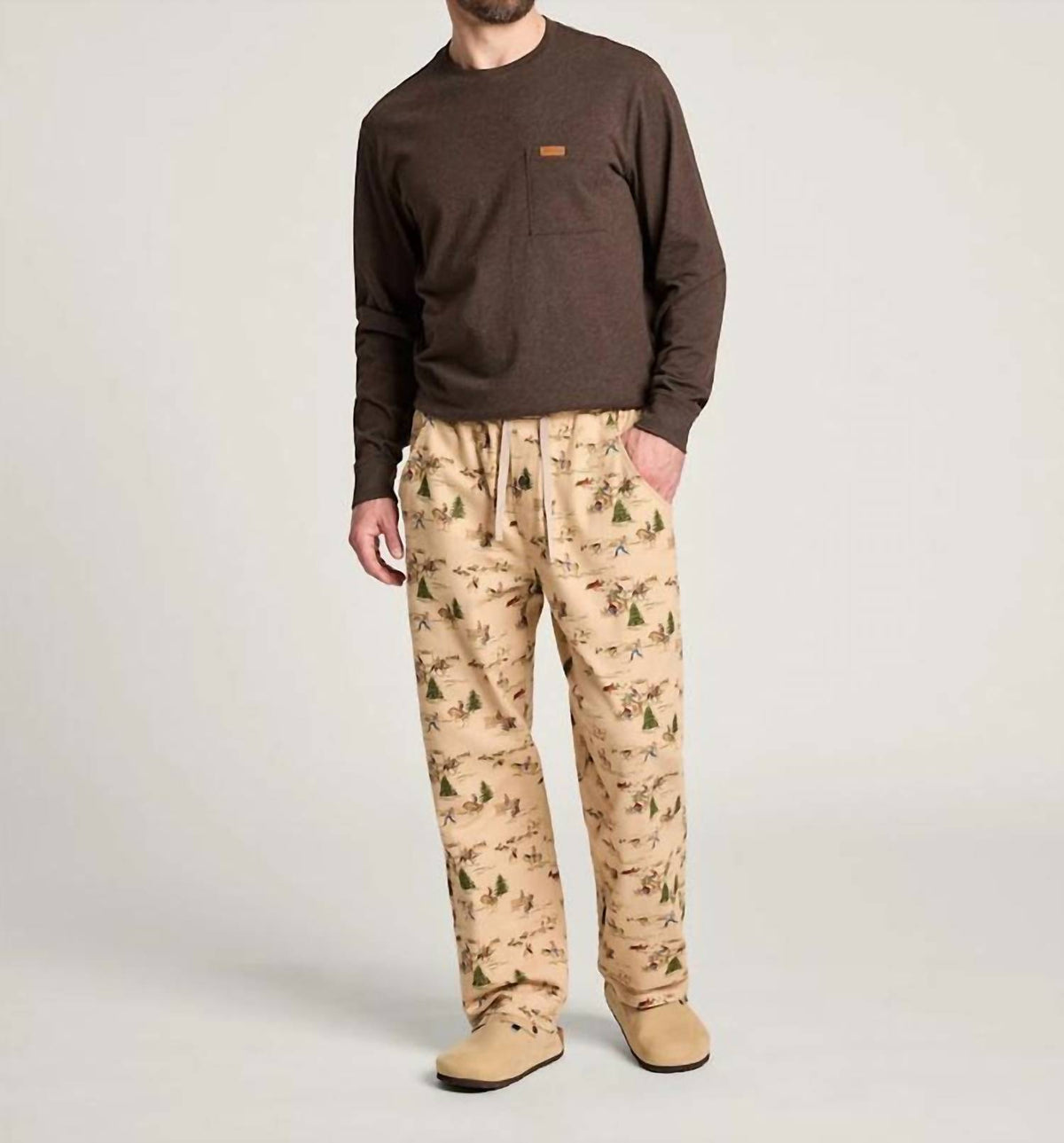 Pendleton - Ranch Print Flannel Pajama Pants