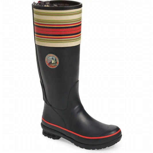 Pendleton - Women's Acadia National Park Tall Rain Boot - black - rain - boots - shoes