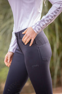Penelope - Fun Stone Knee Grip Breeches Pants