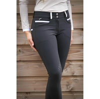 Penelope - Women's Fun Pushup Knee Patch Breeches Pants