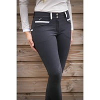 Penelope - Women's Fun Pushup Knee Patch Breeches Pants