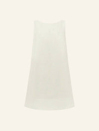 Peony - Embroidered Mini Keyhole Dress