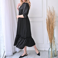 Pero New York - Caroline Dress - black - clothing - directbrandpartner