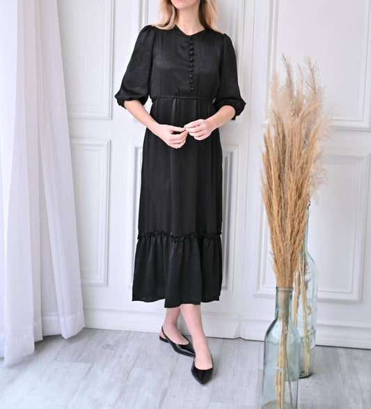 Pero New York - Caroline Dress - black - clothing - directbrandpartner