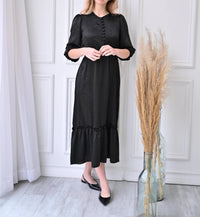 Pero New York - Caroline Dress - black - clothing - directbrandpartner