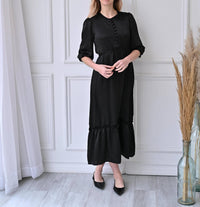 Pero New York - Caroline Dress - black - clothing - directbrandpartner
