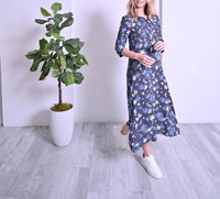 Pero New York - Mia Dress - blue - clothing - directbrandpartner