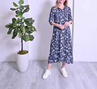 Pero New York - Mia Dress - blue - clothing - directbrandpartner