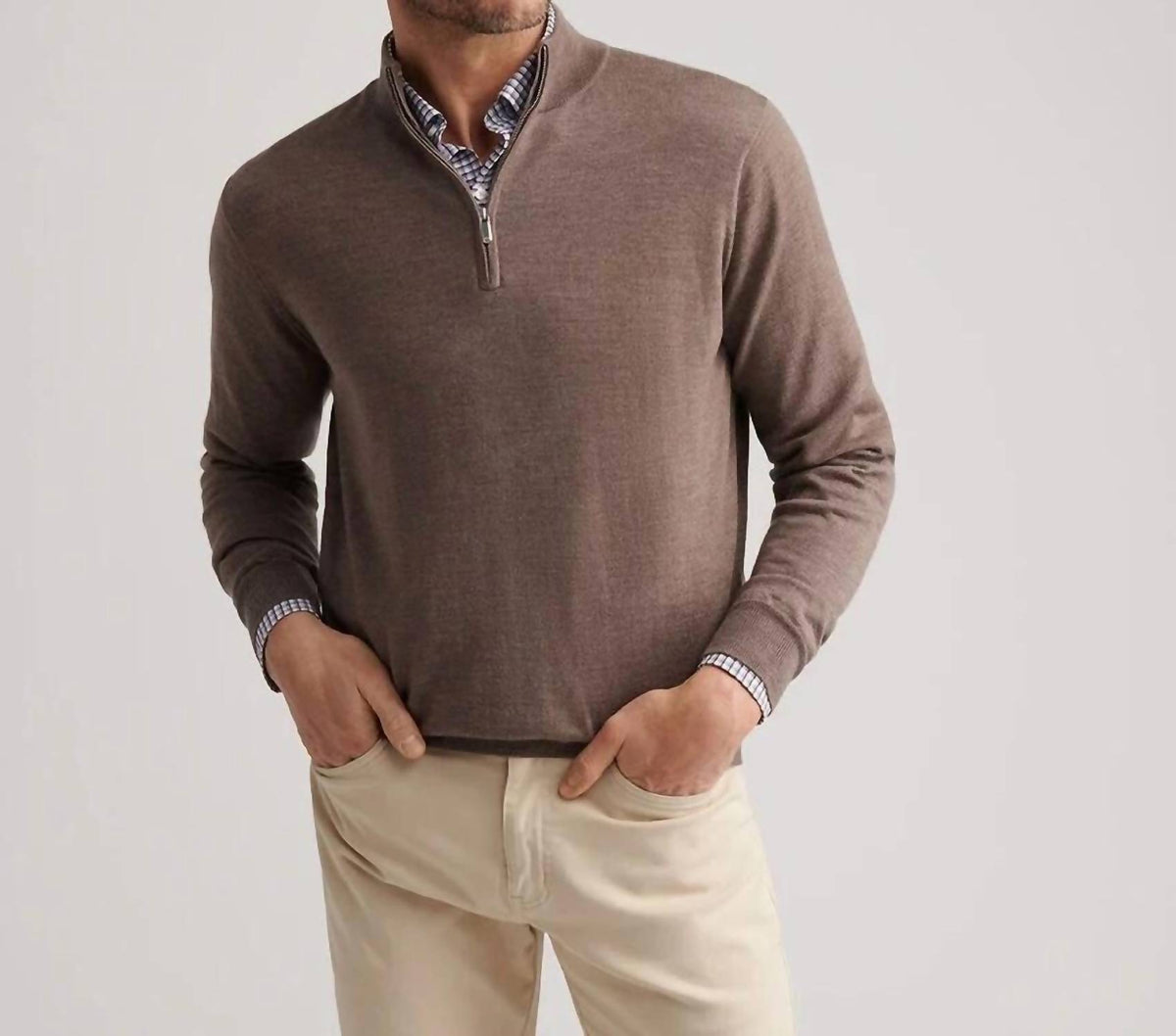 Peter Millar - Autumn Crest Quarter Zip Sweater