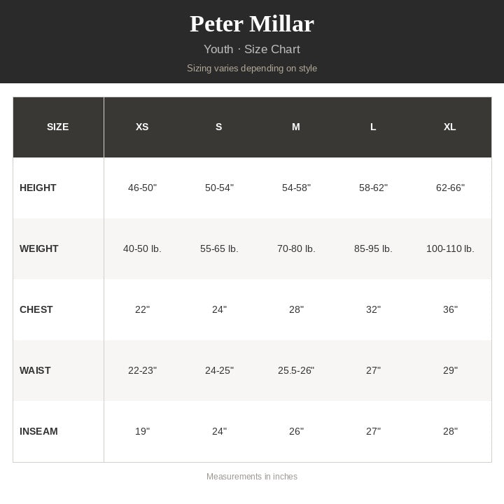 Peter Millar - Boys Performance Short