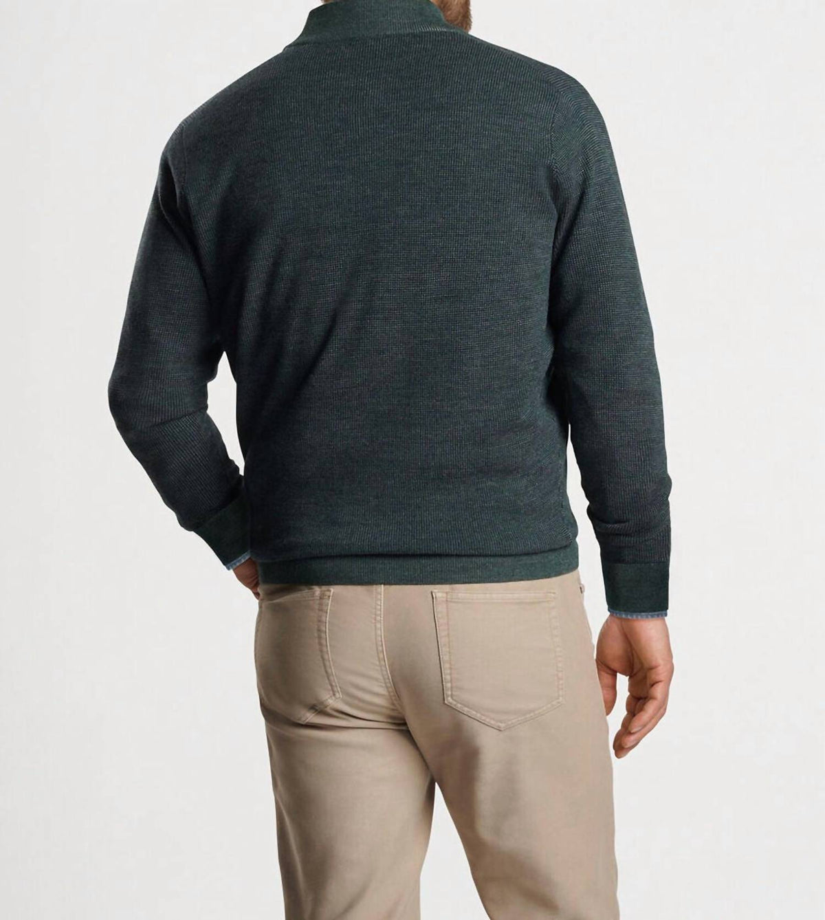 Peter Millar - Breaker Birdseye Quarter-zip Sweater