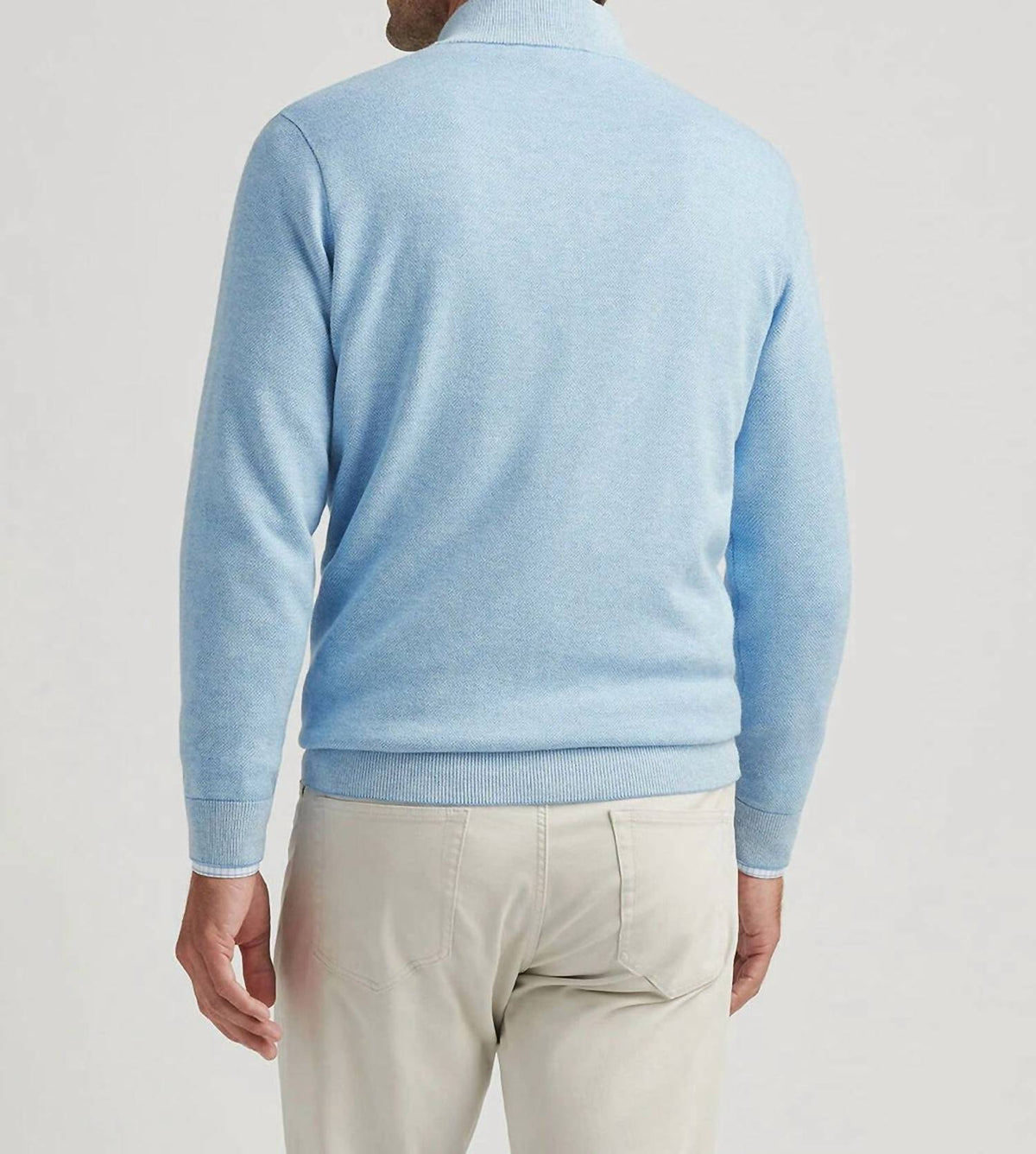 Peter Millar - Coolspun Birdseye Quarter-zip Sweater