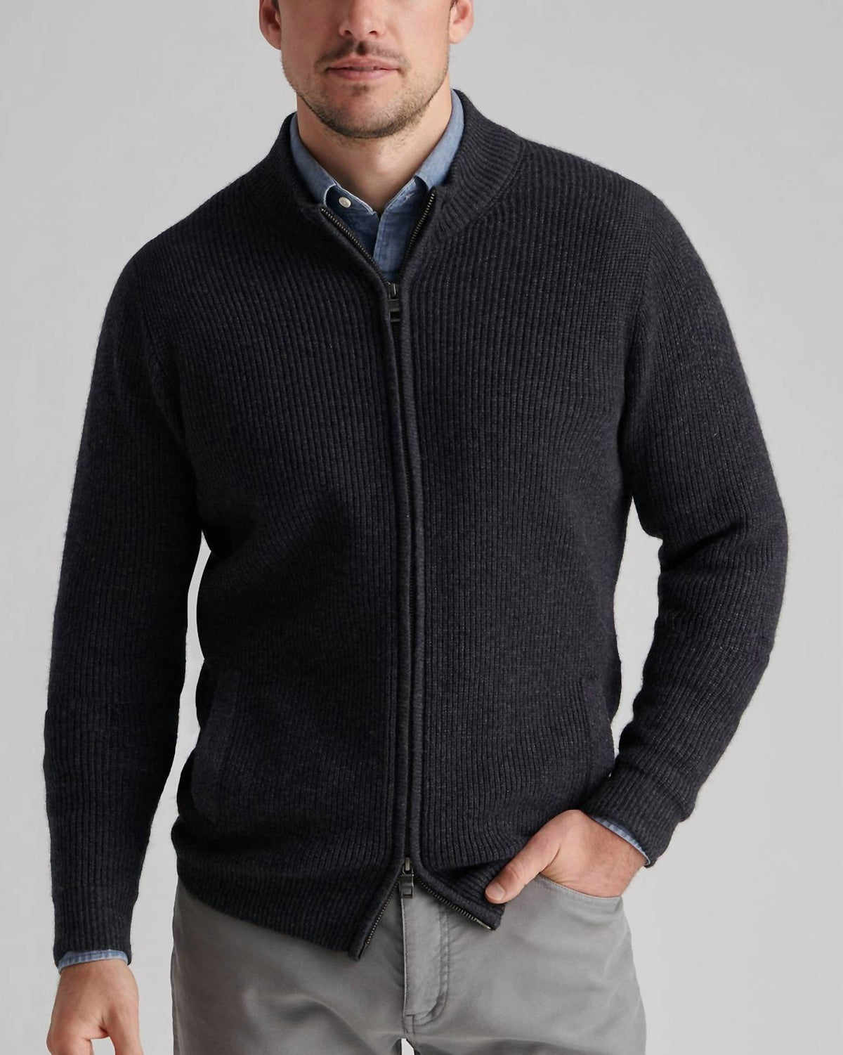 Peter Millar - Crescent Full Zip Sweater