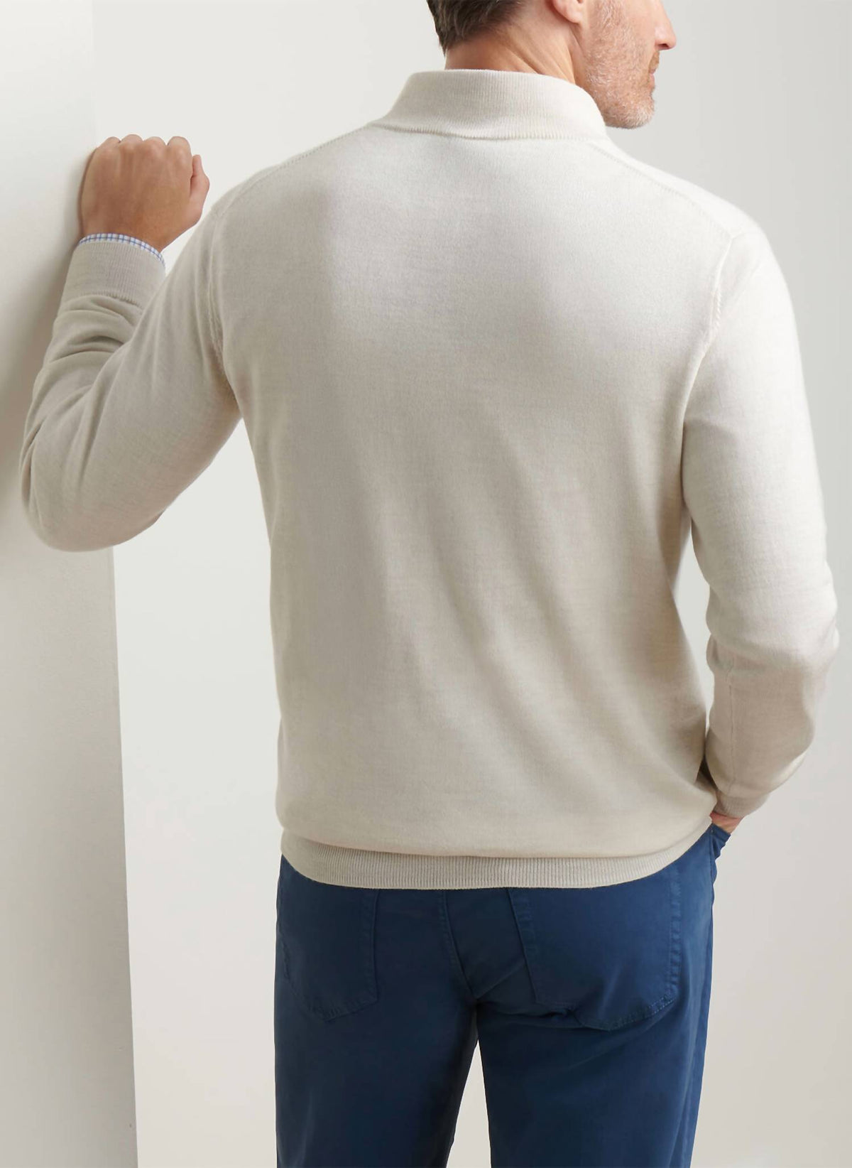 Peter Millar - Men's Autumn Crest Quarter Zip Sweater