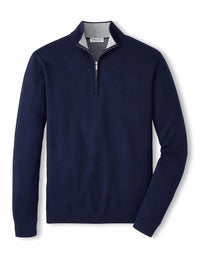 Peter Millar - Men's Coolspun Lite Cotton Quarter-zip Sweater