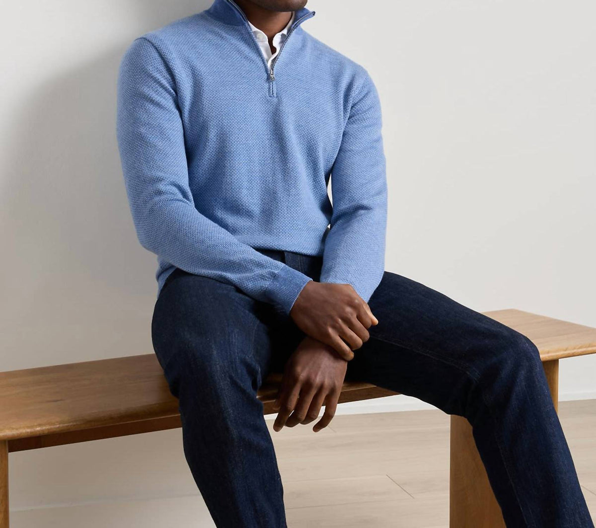 Peter Millar - Men's Keene Quarter-zip Sweater
