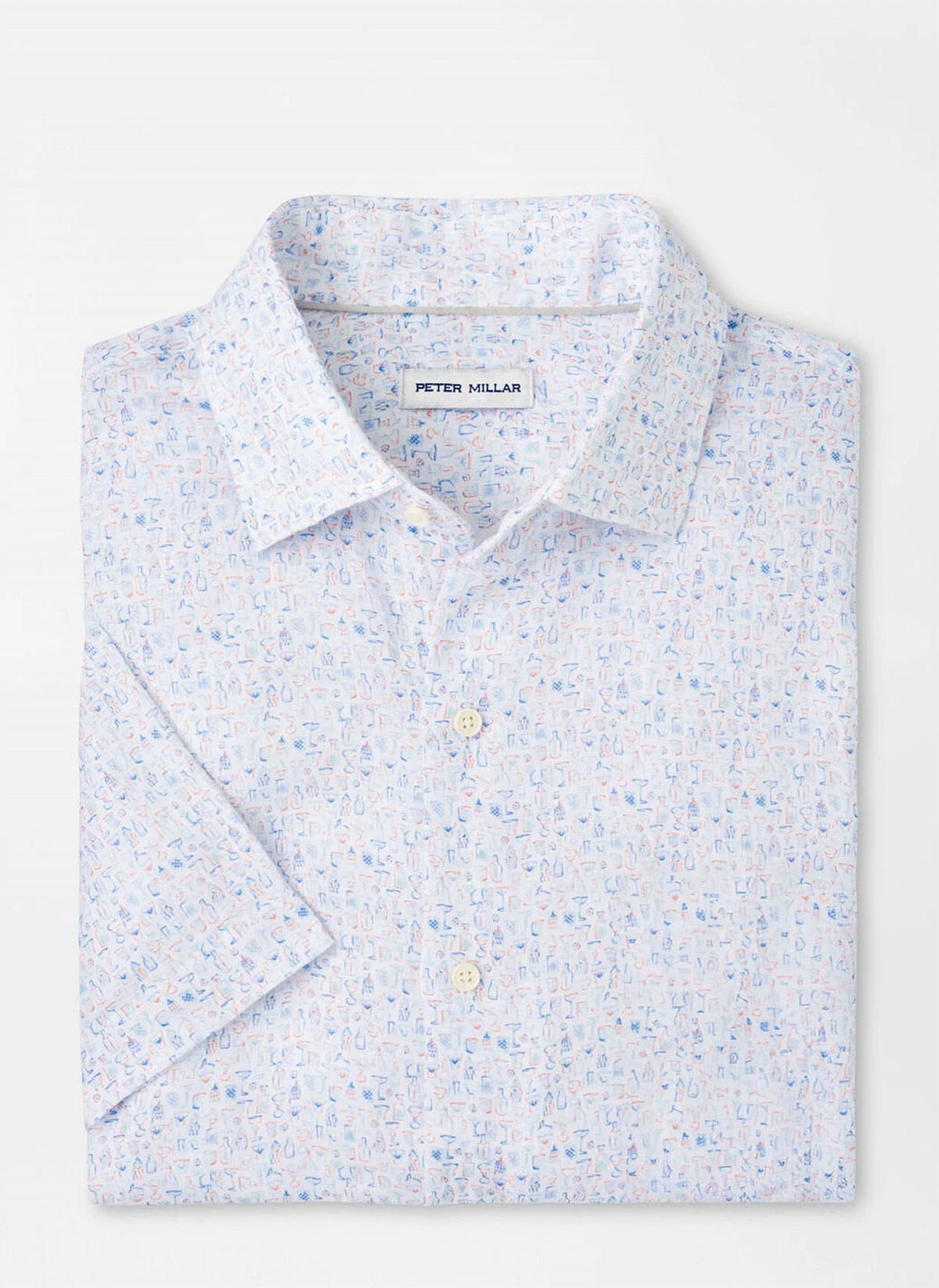 Peter Millar - Soiree Linen Short Sleeve Shirt