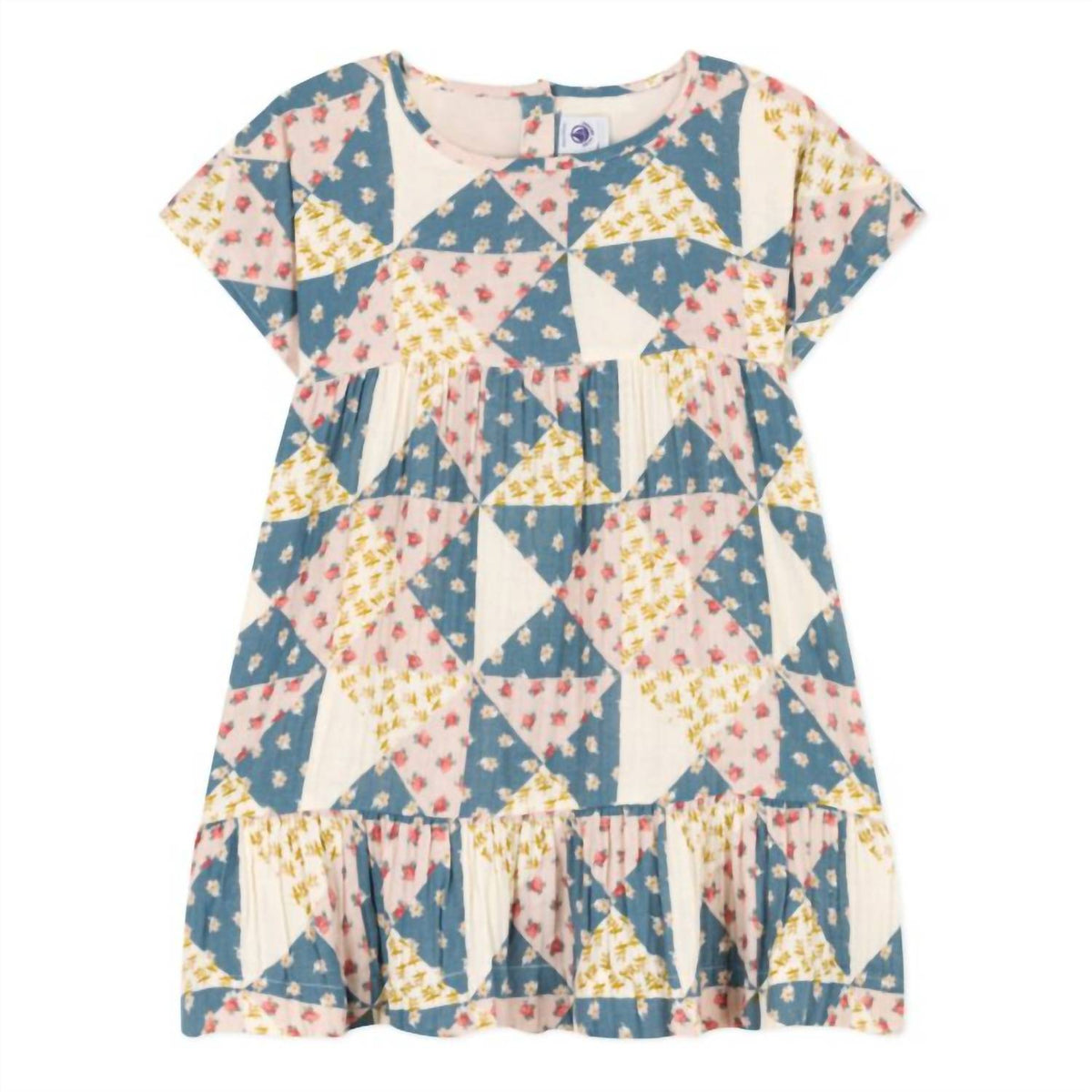 Petit Bateau - Girl's Patchwork Dress