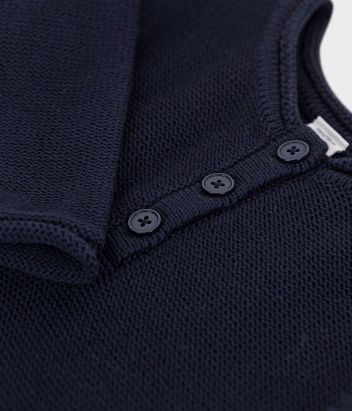 Petit Bateau - Longsleeve Knitted Dress
