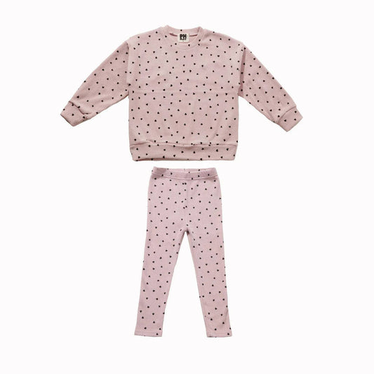 Petite Hailey - Kid's Alice Sweatshirts Set - pink - 