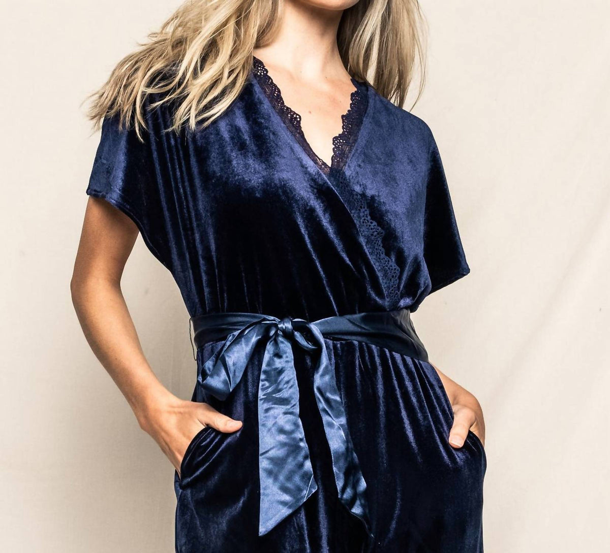 Petite Plume - Velvet Jumpsuit