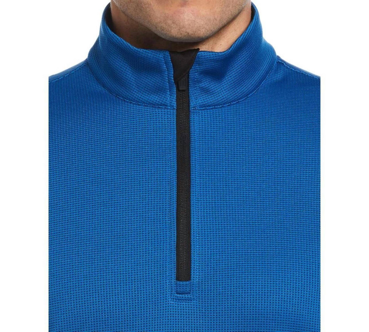 Pga Tour - Men's Micro Jacquard Quarter-zip Pullover Sweatershirt