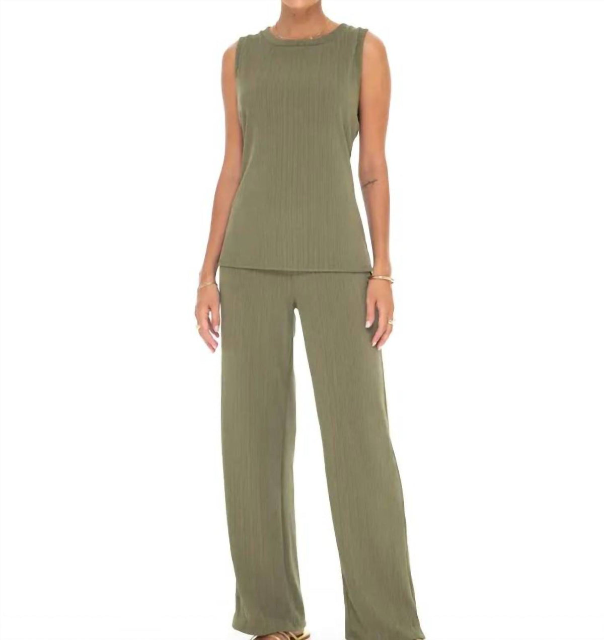 Phie Collective - Knit Short Sleeve Top