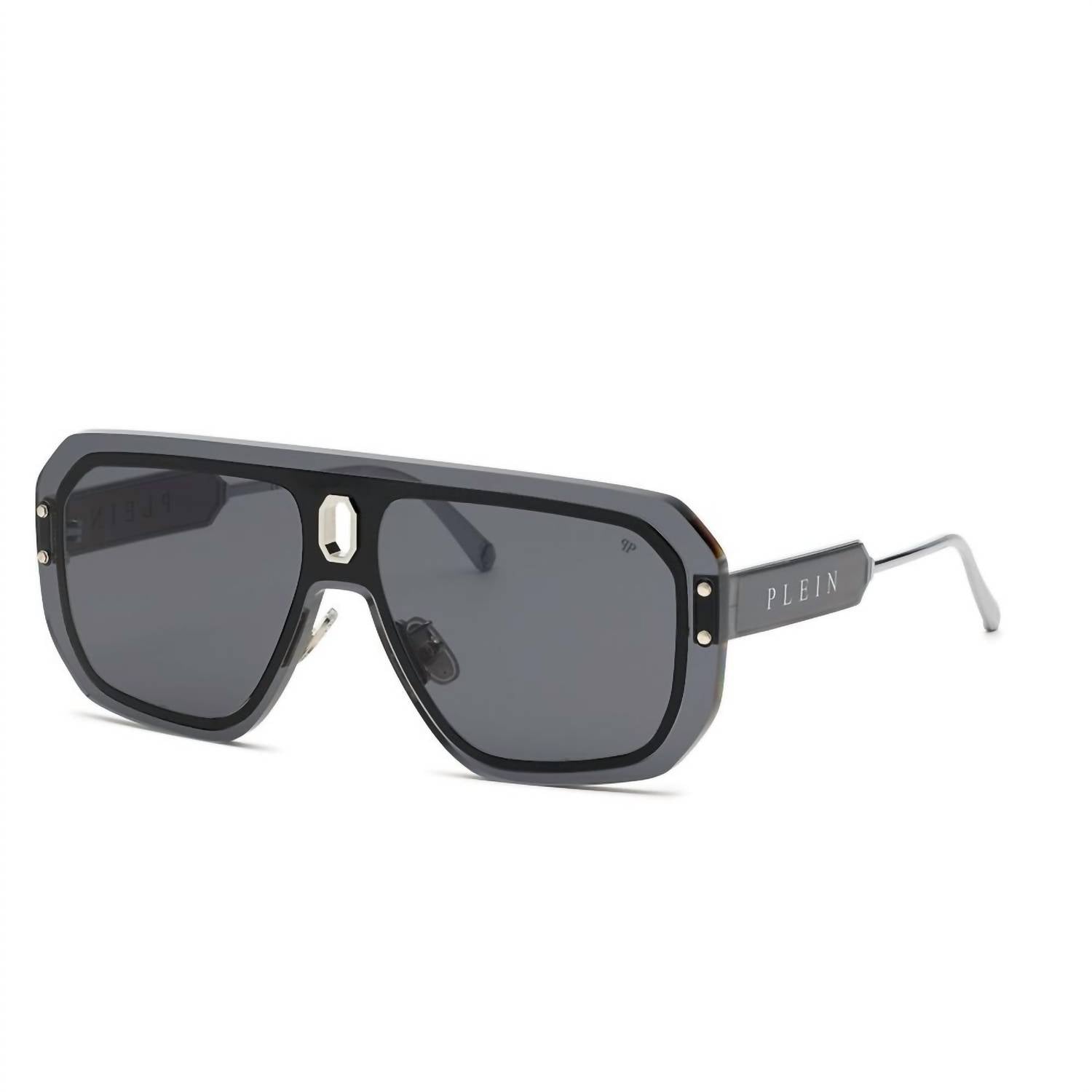 Philipp Plein - Men's Metal Sunglasses - accessories - grey - men