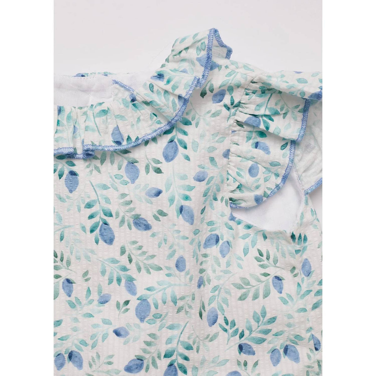 Pi And Pa - Olive Floral Set