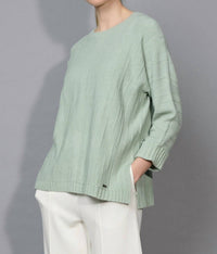 Picadilly - 3/4 Sleeve Textured Top
