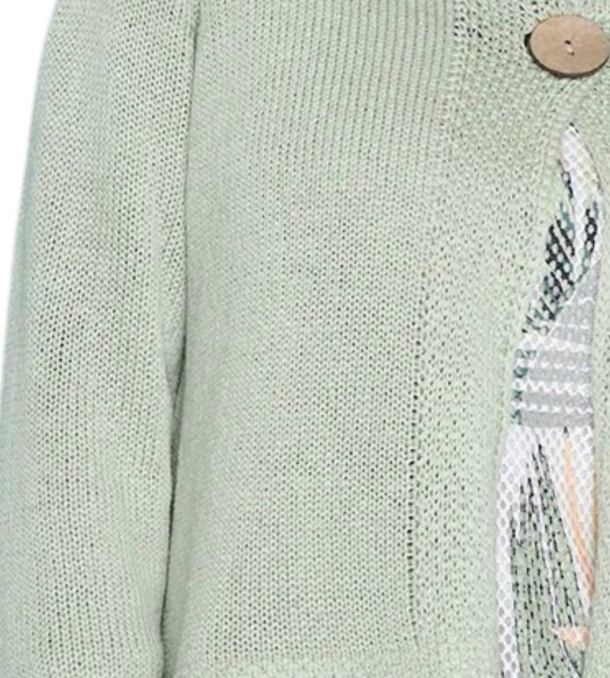 Picadilly - Classic One Button Cardigan