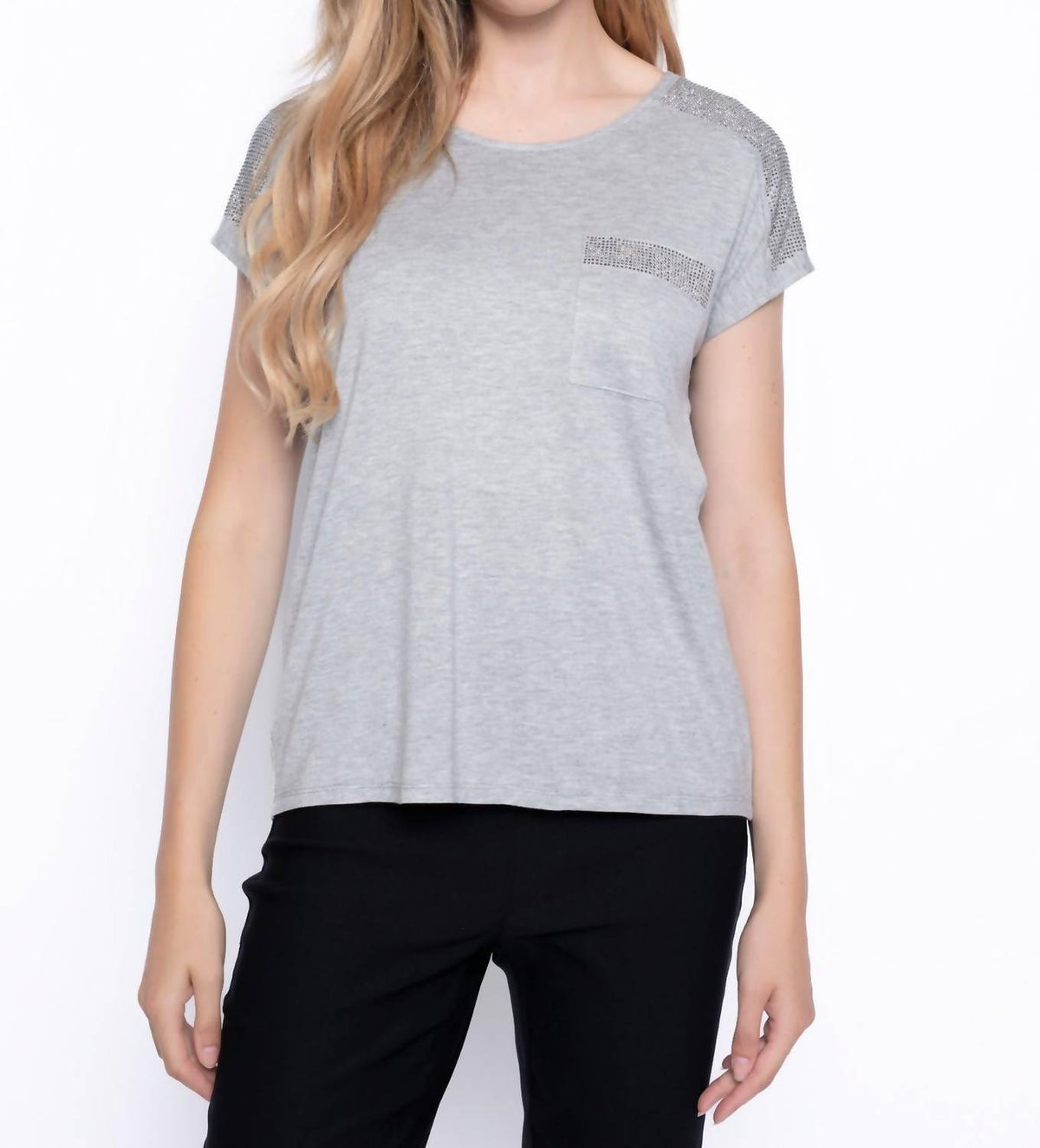 Picadilly - Rhinestone Embellished Top