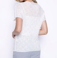 Picadilly - Sparkle Pleated Top