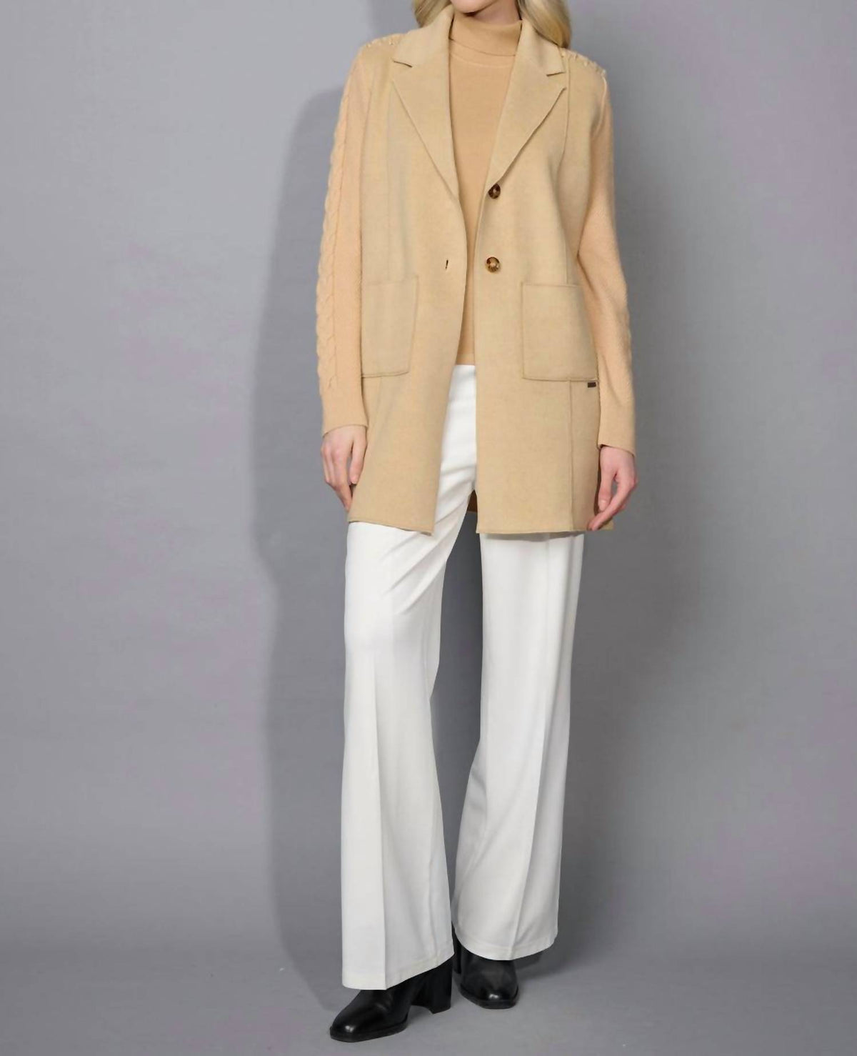 Picadilly - Sweater-Trimmed Jacket