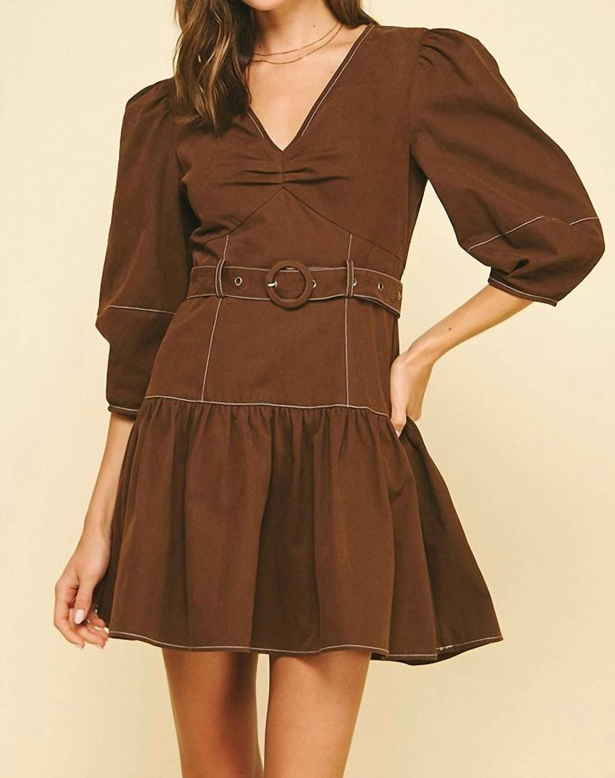 Pinch - Alex Belted Mini Dress