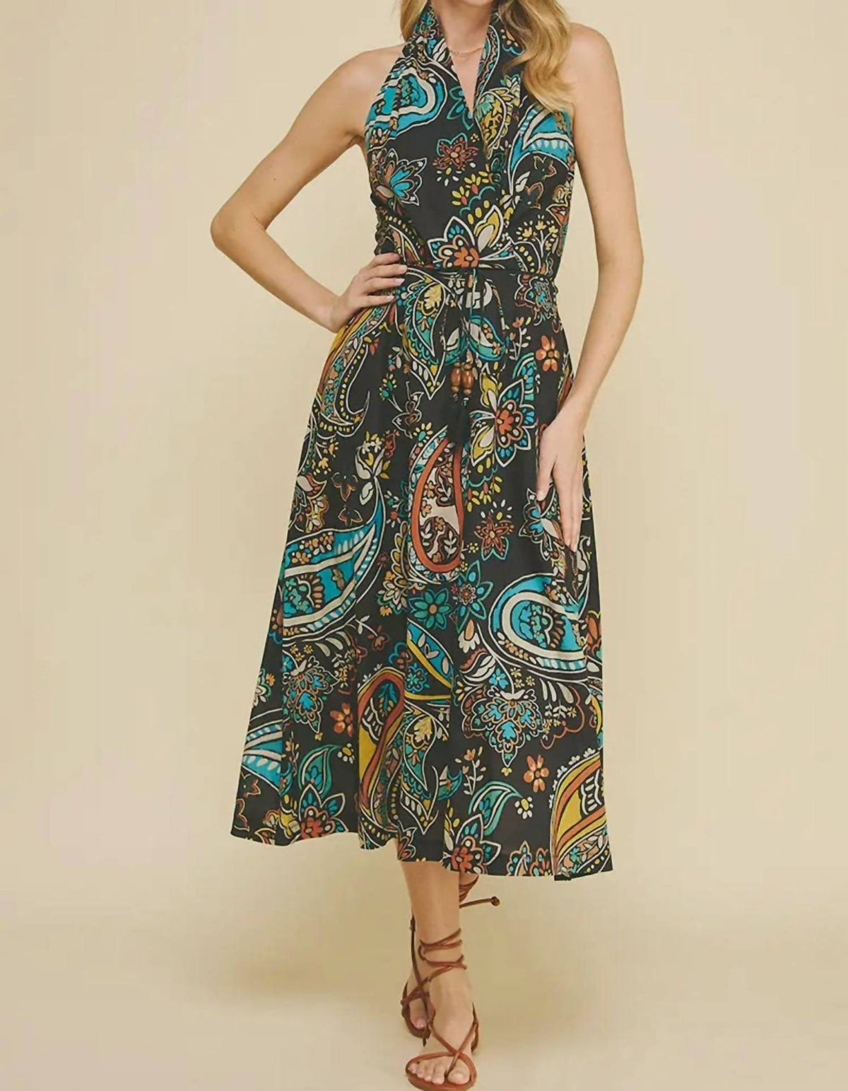 Pinch - Baisley Halter Midi Dress