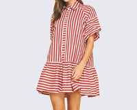 Pinch - Button Down Mini Dress