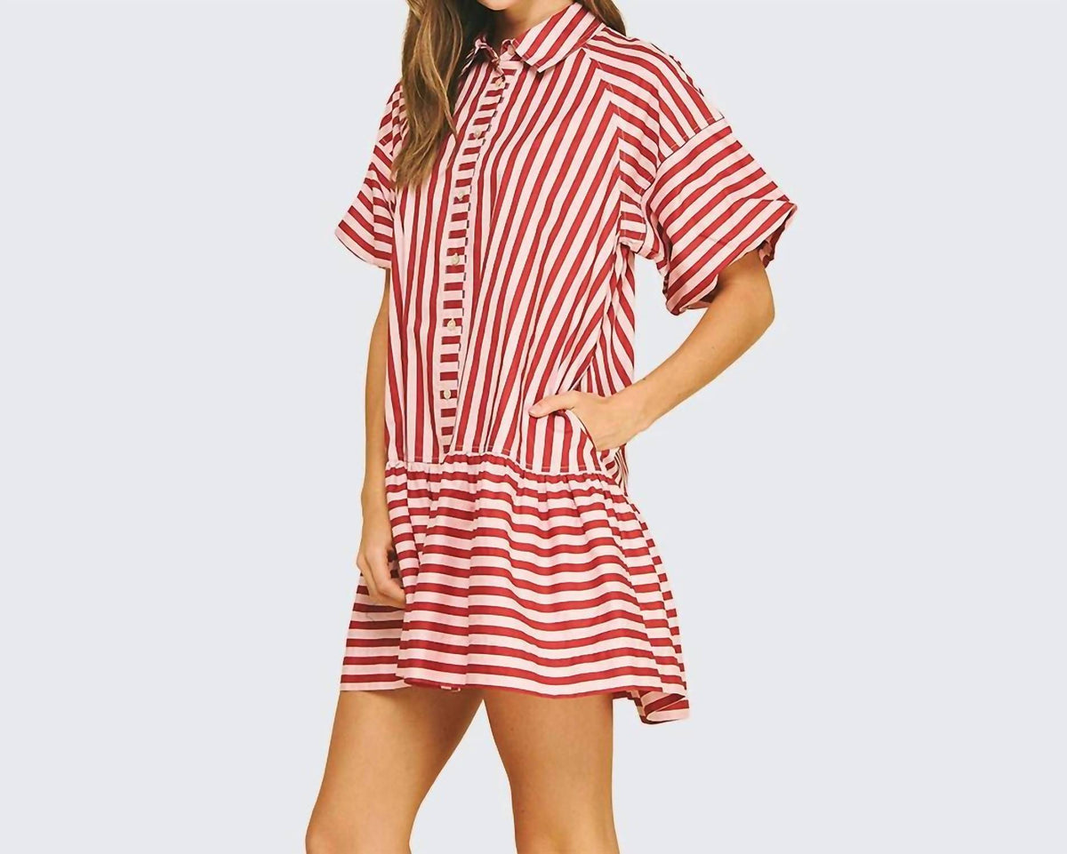 Pinch - Button Down Mini Dress