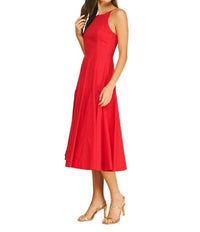 Pinch - Halter A-line Midi Dress