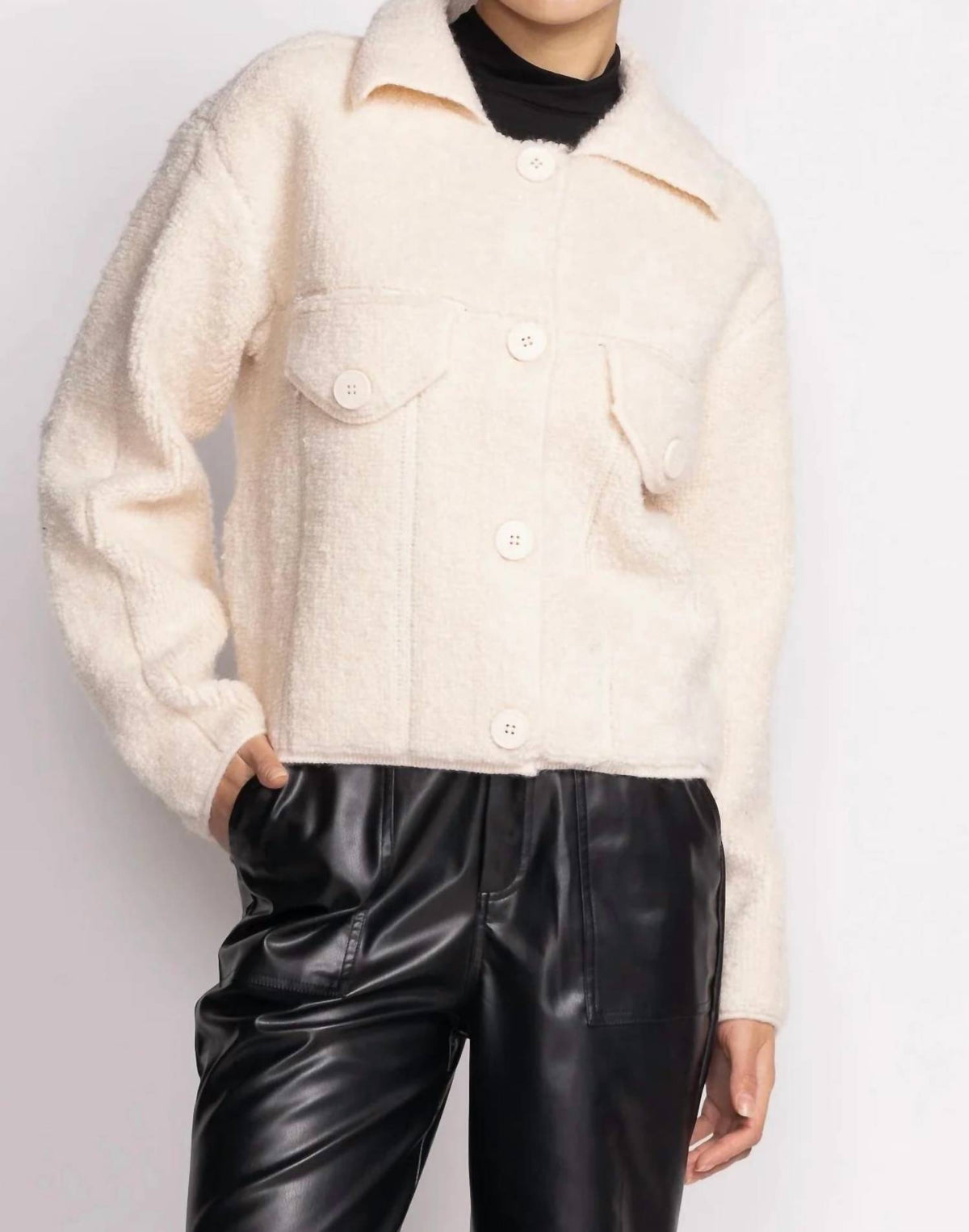 Pink Martini - Erika Button-down Front Jacket