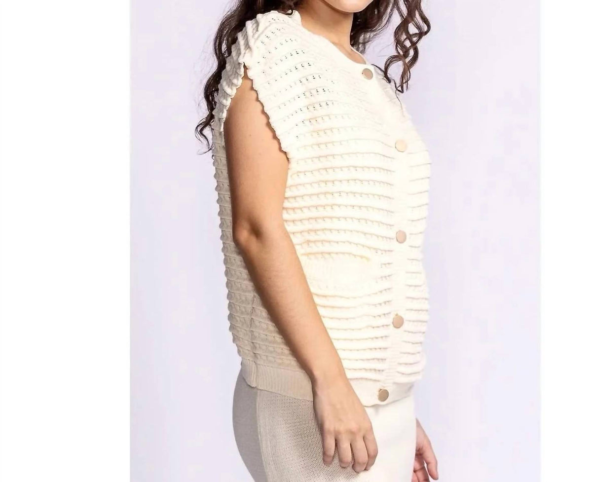 Pink Martini - Kendall Button Down Sweater